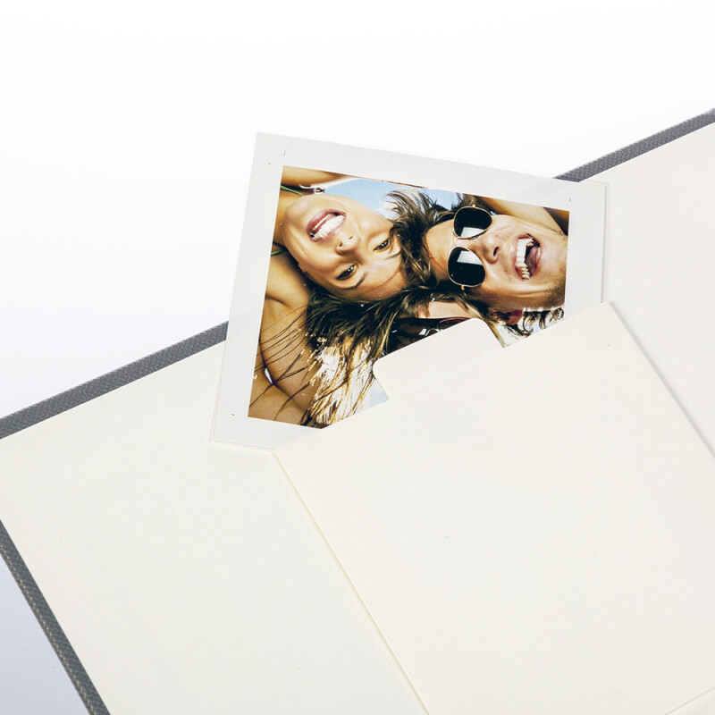 Walther  FA-207-X Fun фотоальбом 40 белых страниц 22x16 серый