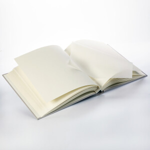 Walther FA-208-D Fun фотоальбом 100 белых страниц 30x30 светло серый