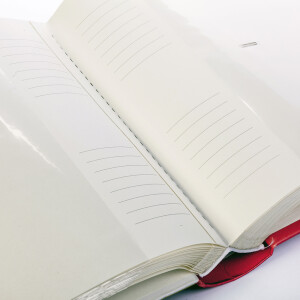 Walther FA-237-R Unite фотоальбом 50 белых страниц 26x25 розовый с золотым тиснением