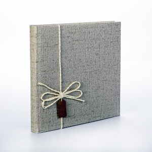 ZEP SRA2420 Sahara фотоальбом в коробке 40 белых страниц 24x24 серый