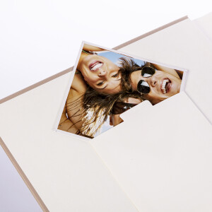 Walther FA-208-E Fun Trend фотоальбом 100 белых страниц 30x30 бежевый