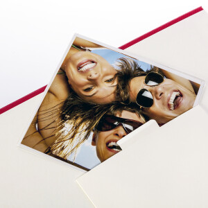 Walther FA-208-R Fun Trend фотоальбом 100 белых страниц 30x30 красный