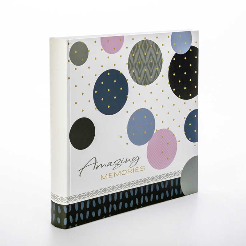 Walther MX-485-L Amazing Memories фотоальбом 100 белых страниц 30x30 синий