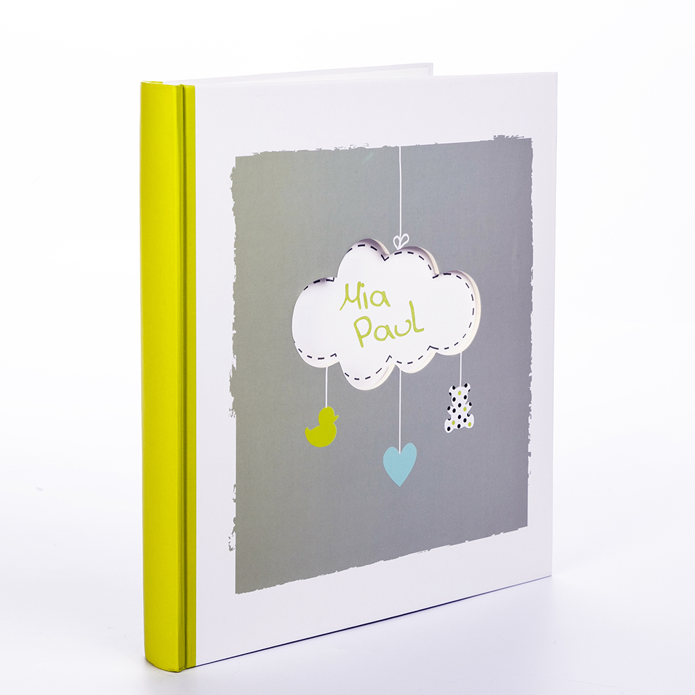 Walther UK-279 Newborn фотоальбом детский 50 белых страниц 28x30,5 облако на веревочке