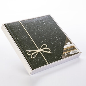 ZEP NAG2420 SONORA GREY фотоальбом в коробке 40 белых страниц 24x24 серый