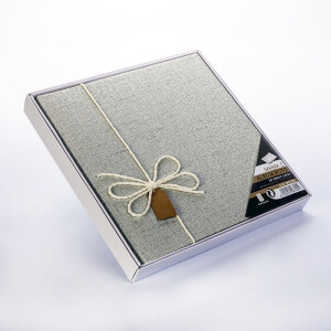 ZEP SRC2420 Sahara фотоальбом в коробке 40 белых страниц 24x24 светло зеленый