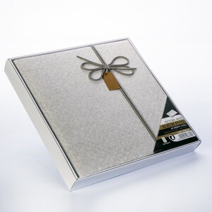 ZEP VTW2420 VICTORIA WHITE фотоальбом в коробке 40 белых страниц 24x24 белый