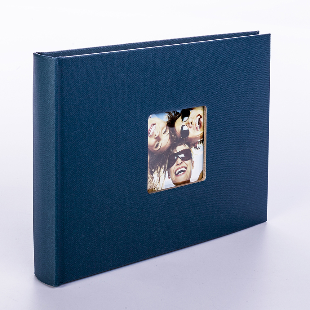 Walther FA-207-L Fun Standard фотоальбом 40 белых страниц 22x16 синий