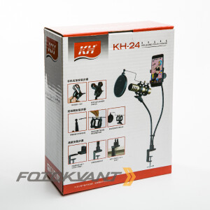 Fotokvant LSS-24 настольное крепление для микрофона и смартфона для блогера
