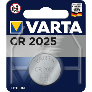 Varta CR2025 3V литиевая батарейка круглая