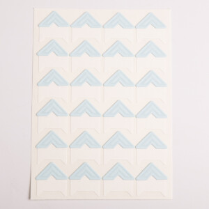 Albonny PC-020 Blue уголки для фотоальбомов голубые