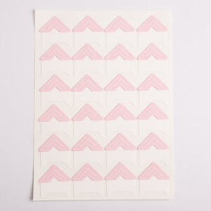 Albonny PC-019 Pink уголки для фотоальбомов розовые