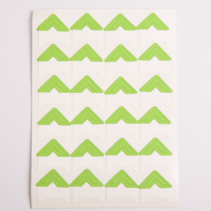 Albonny PC-022 Green уголки для фотоальбомов зеленые