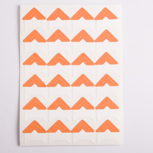 Albonny PC-024 Orange уголки для фотоальбомов оранжевые