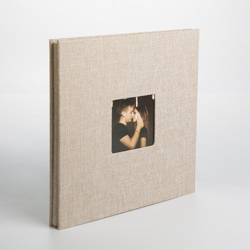 Albonny AMP-3132-40-Beige фотоальбом бежевый 40 белых страниц