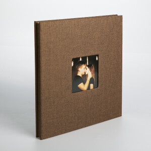 Albonny AMP-2728-40-Chocolate фотоальбом шоколад 40 белых страниц