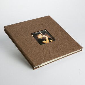 Albonny AMP-2728-40-Chocolate фотоальбом шоколад 40 белых страниц