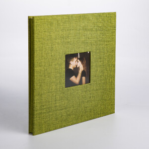 Albonny AMP-2728-40-Green фотоальбом зеленый 40 белых страниц