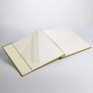 Albonny AMP-2728-40-Green фотоальбом зеленый 40 белых страниц