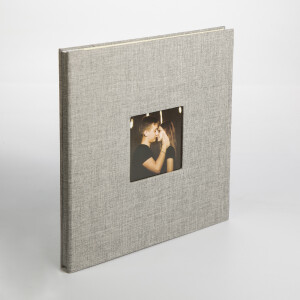 Albonny AMP-2728-40-Grey фотоальбом серый 40 белых страниц