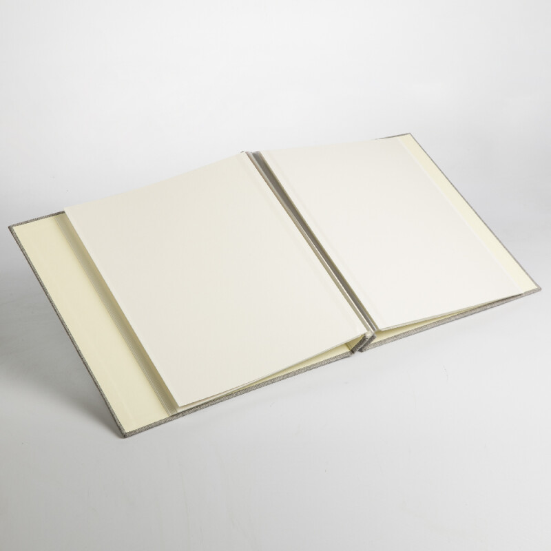 Albonny AMP-2728-40-Grey фотоальбом серый 40 белых страниц