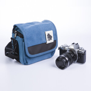 Fotokvant BBN-02 Blue сумка для фотоаппарата голубая