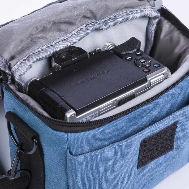 Fotokvant BBN-02 Blue сумка для фотоаппарата голубая