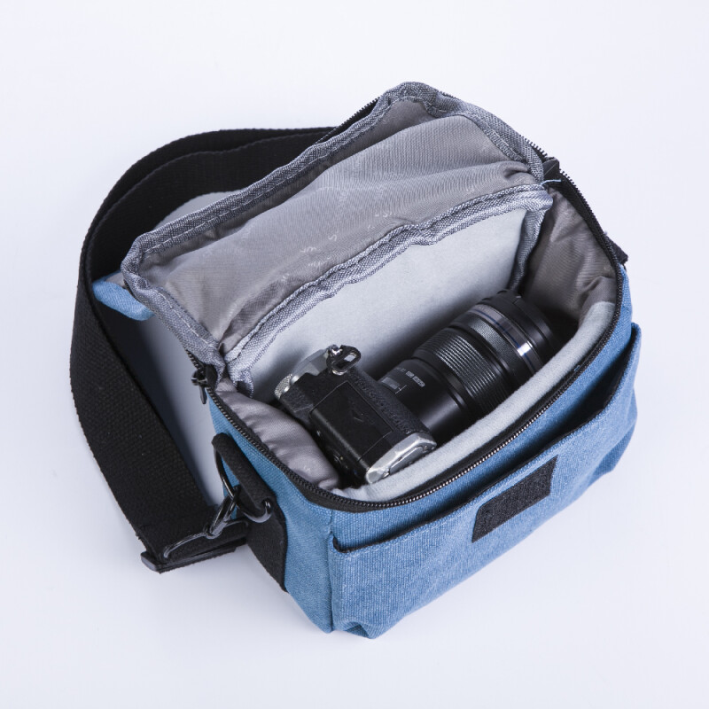 Fotokvant BBN-02 Blue сумка для фотоаппарата голубая