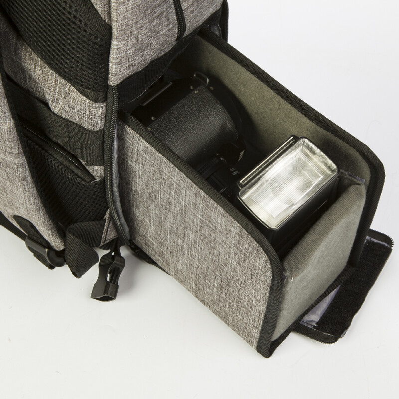 Fotokvant Backpack-01 Dark Grey рюкзак для фотоаппарата темно-серый