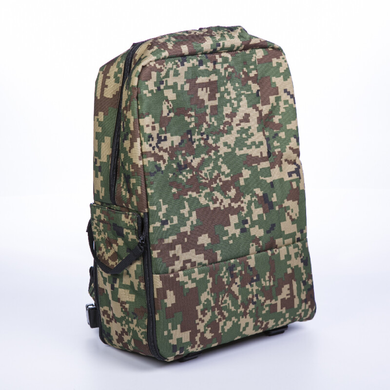 Fotokvant Backpack-01 Green Сamouflage рюкзак для фотоаппарата зеленый камуфляж