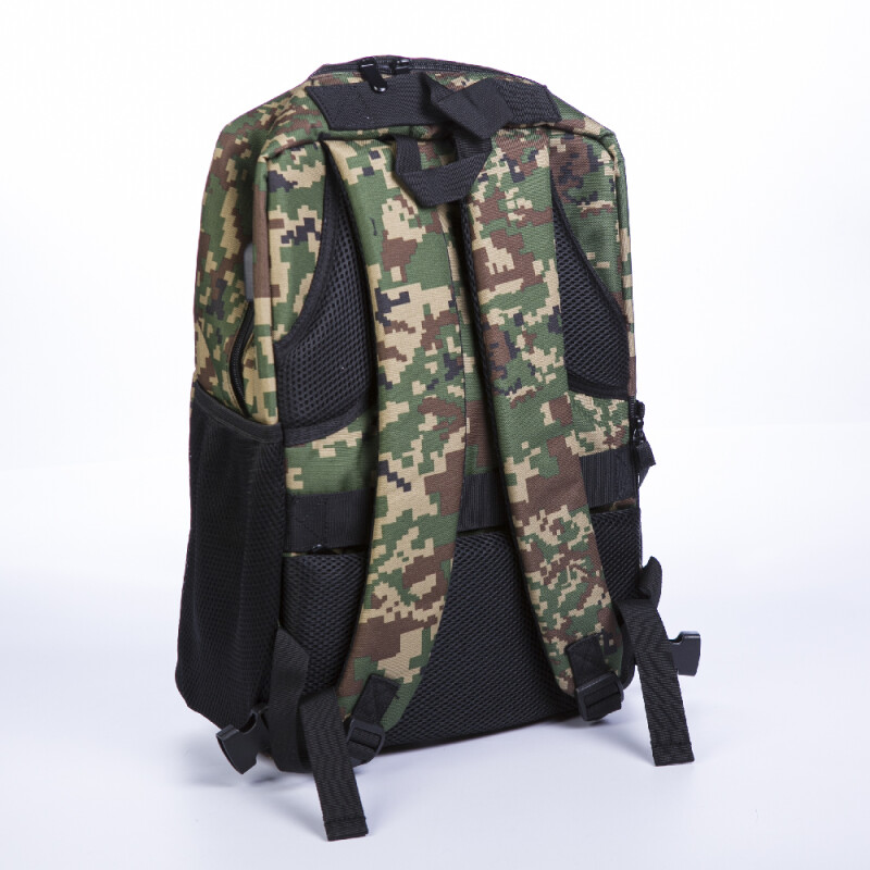 Fotokvant Backpack-01 Green Сamouflage рюкзак для фотоаппарата зеленый камуфляж