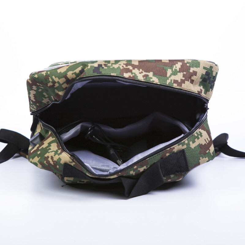 Fotokvant Backpack-01 Green Сamouflage рюкзак для фотоаппарата зеленый камуфляж