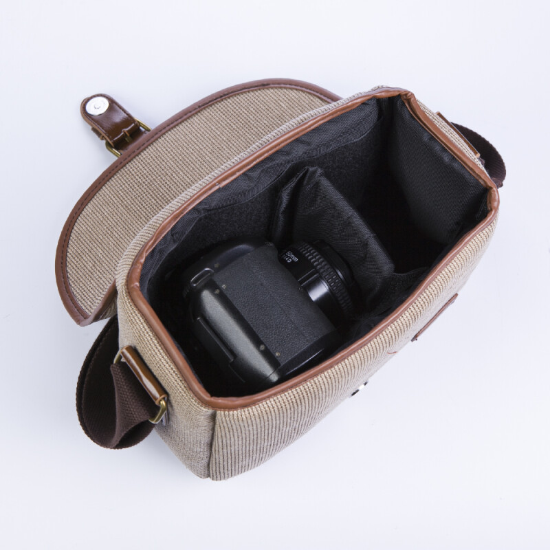 Fotokvant BSN-05 Cappuccino сумка для фотоаппарата цвета капучино
