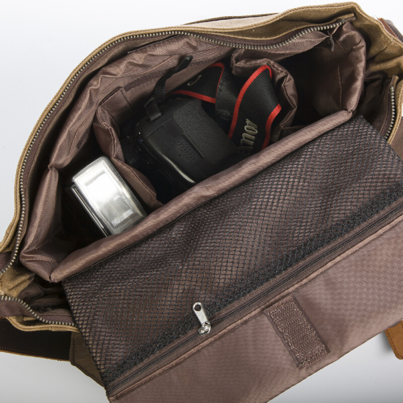 Fotokvant BSN-04 Coffee сумка для фотоаппарата цвета кофе