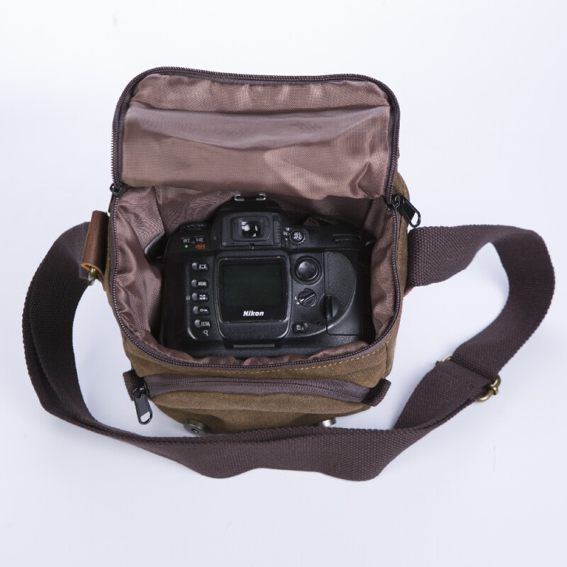 Fotokvant BSN-07 Coffee сумка для фотоаппарата цвета кофе