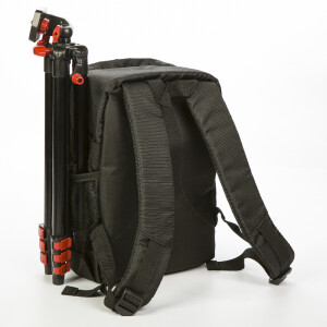 Fotokvant GBK-002-BR рюкзак для фототехники черный с красной строчкой