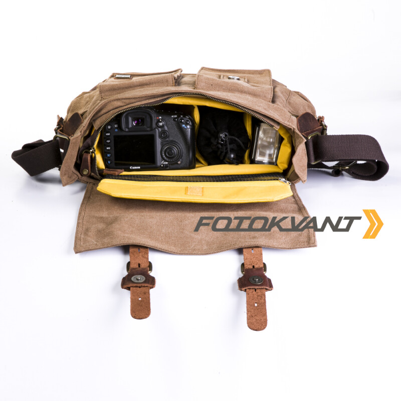 Fotokvant BSN-03 Сinnamon сумка для фотоаппарата цвета корица