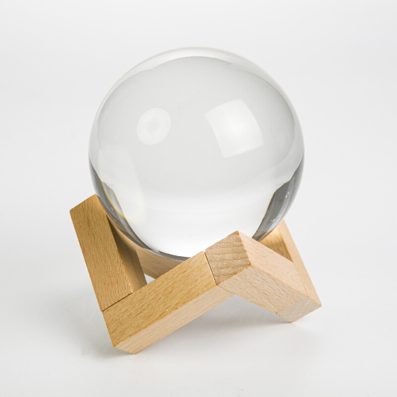 Fotokvant PRSD-100 деревянная подставка для хрустальной сферы 100 мм