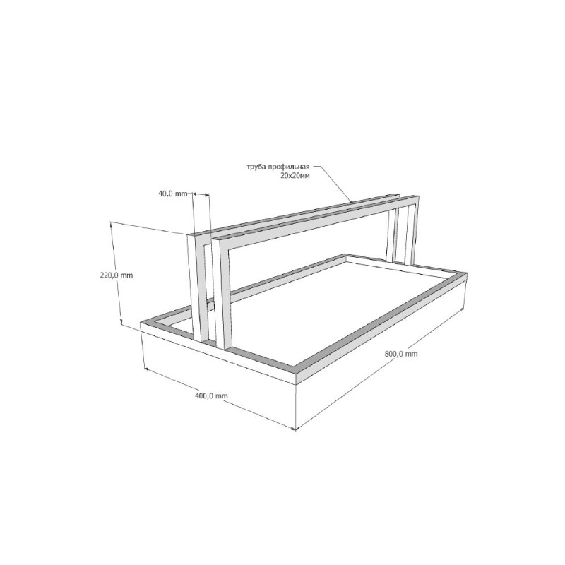 Fotokvant RHF-01 держатель для флага металлический