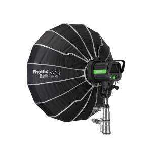 Phottix 82762 Rani 60 Folding Beauty Dish софтрефлектор серебряный 60 см