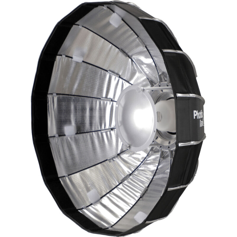 Phottix 82762 Rani 60 Folding Beauty Dish софтрефлектор серебряный 60 см