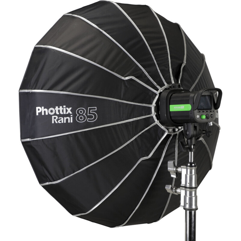 Phottix 82763 Rani 85 Folding Beauty Dish софтрефлектор серебряный 85 см