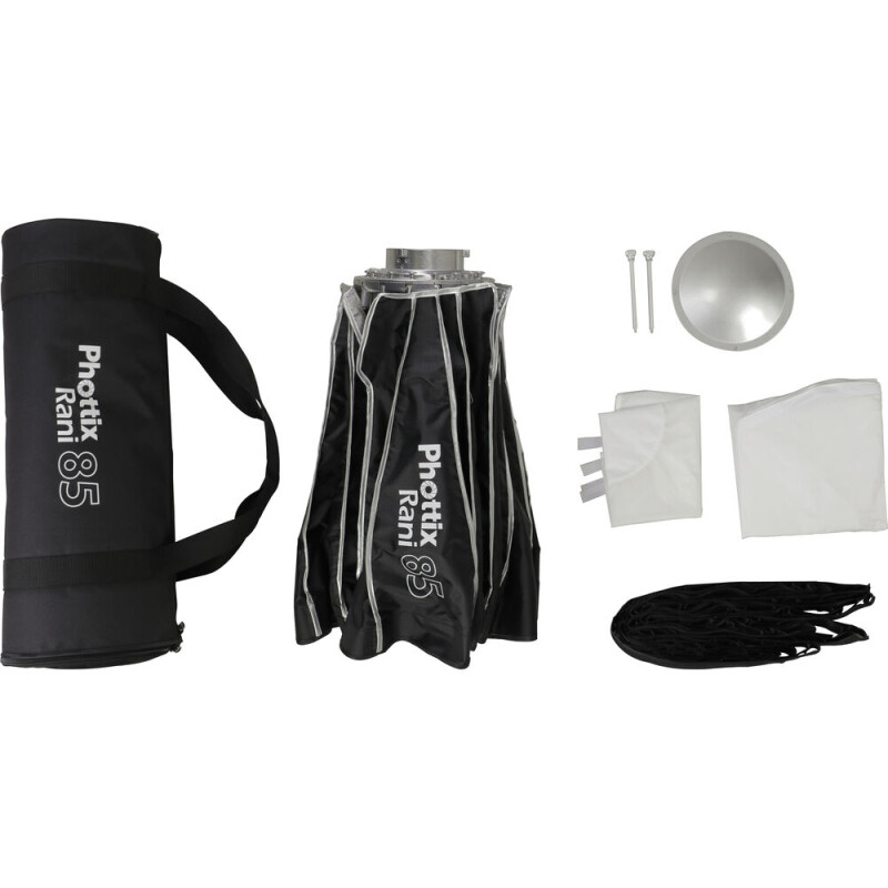 Phottix 82763 Rani 85 Folding Beauty Dish софтрефлектор серебряный 85 см
