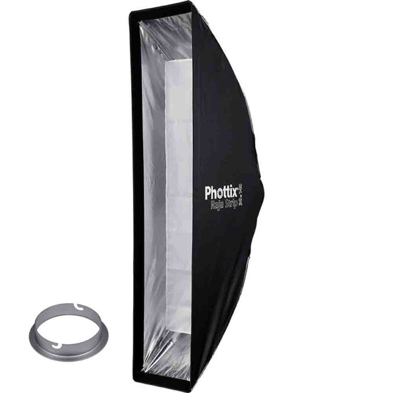 Phottix (82725EL) Raja Strip 30х140 стрипбокс с сотами 30х140 см для Elinchrom