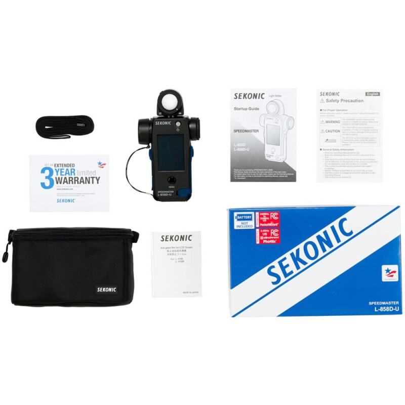 Sekonic L-858D + RT-3PW флешметр с радиомодулем