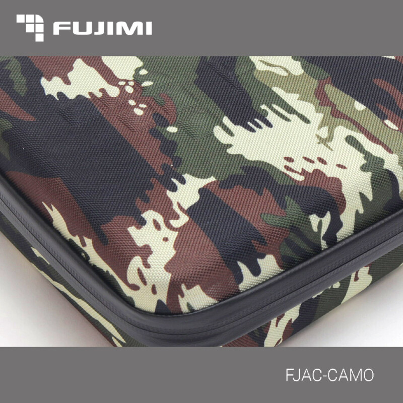 Fujimi FJAC-CAMO ударопрочный кейс для экшн-камер и аксессуаро 21х15х6см