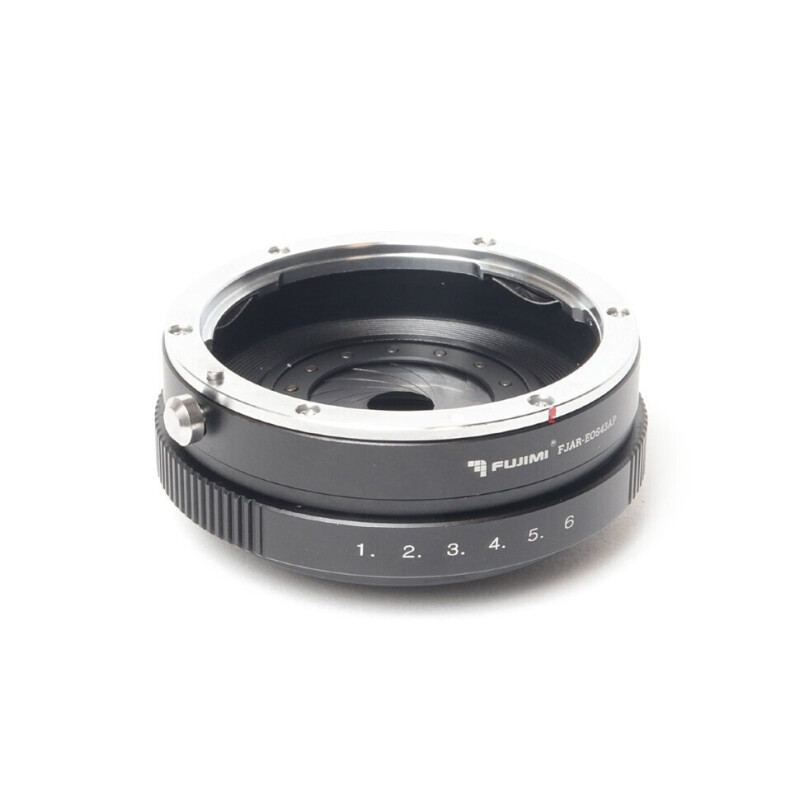 Fujimi FJAR-EOS43AP переходник для объектива c диафрагмой EOS-Micro 4/3, для Panasonic/Olympus