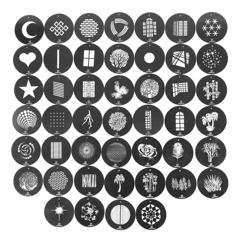 Falcon Eyes Gobo 46 набор масок Гобо