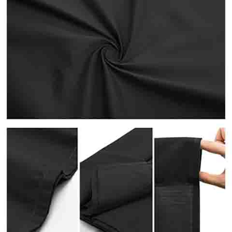 E-IMAGE MB36 black фон муслиновый черный 3х6м