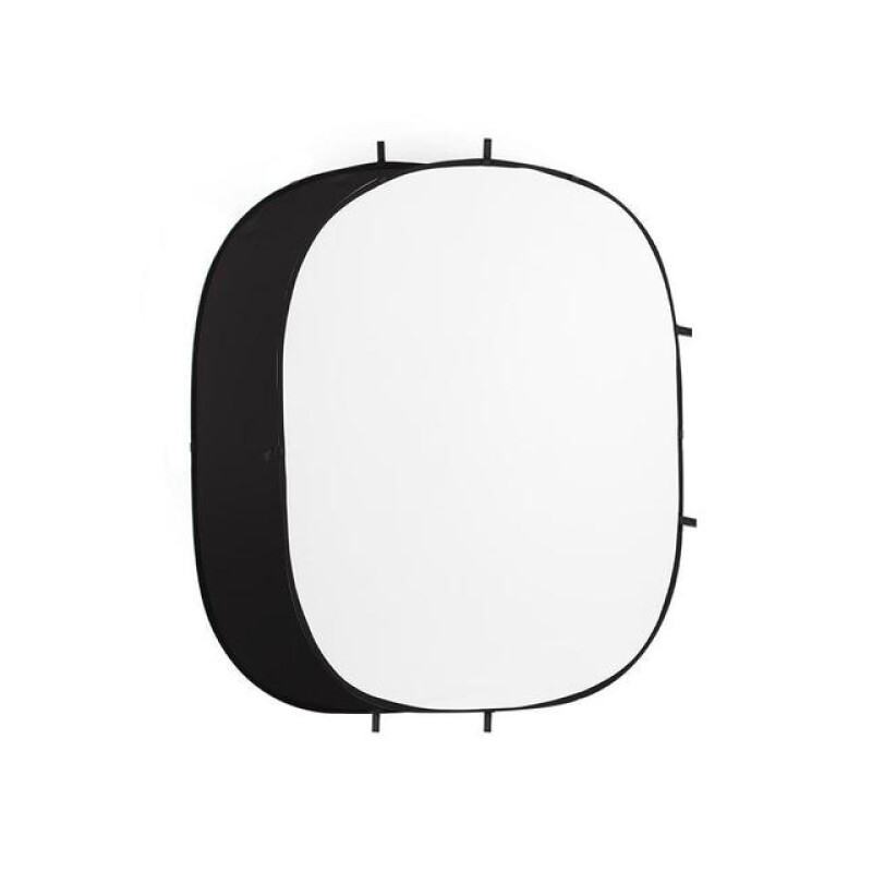 E-IMAGE RE2010 white/black фон складной двусторонний белый/черный 1,5х2м